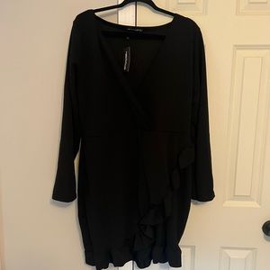 Black Boohoo dress size US 20